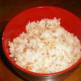 香ばしい玄米ご飯